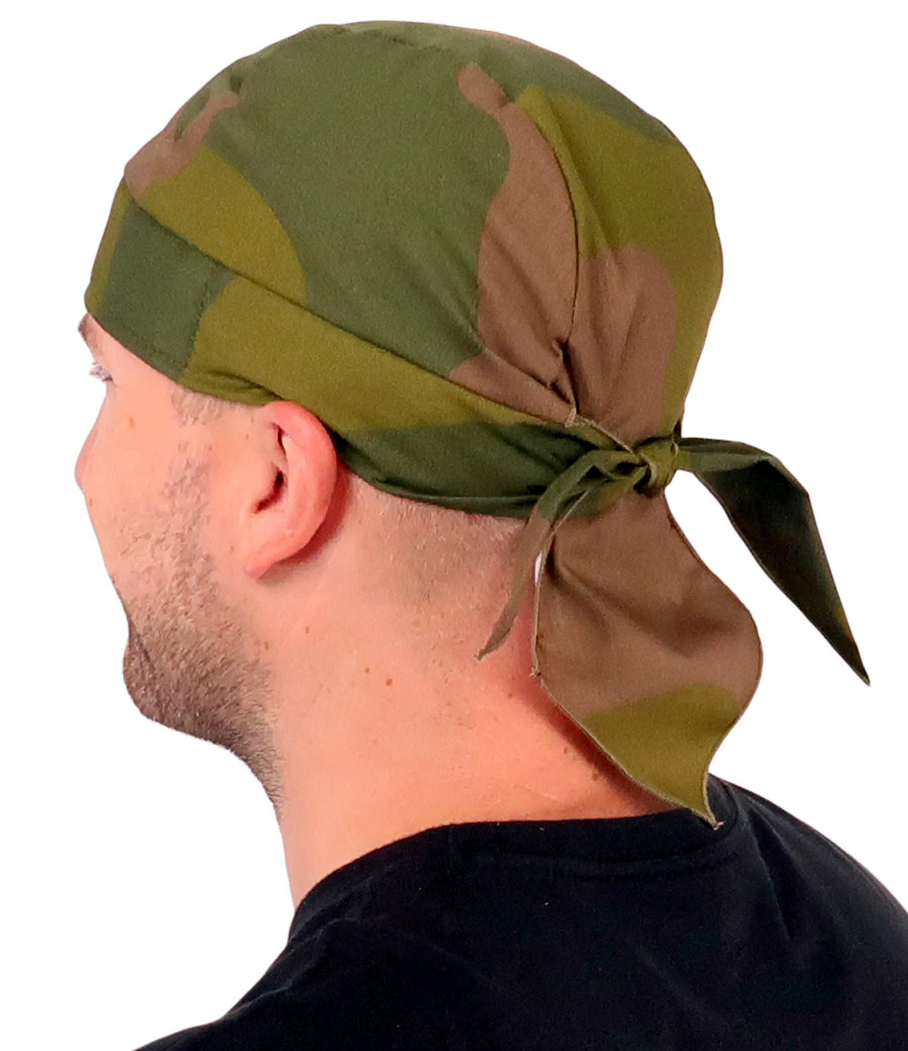 Breathable Cotton Skull Caps: Perfect for Any Activity - Norway Woodland Camo Classic Skull Caps