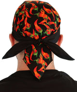 Classic Skull Cap - Red Chili Peppers with Black Band