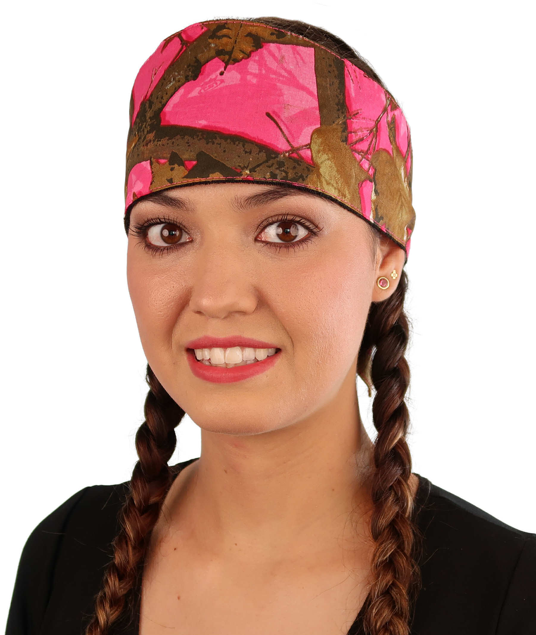 Imported Chop Top - Ladies Pink Camouflage - Imported Chop Tops - Sparkling EARTH