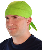 Classic Skull Cap -  Lime Green