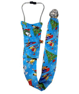 Stethoscope Cover - Happy Christmas Dogs