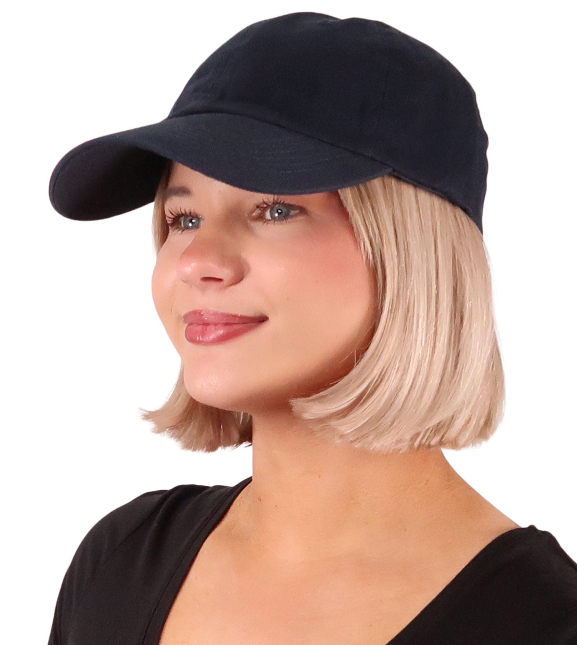 Adjustable Baseball Cap – 100% Cotton Comfort &amp; Classic Style - Navy