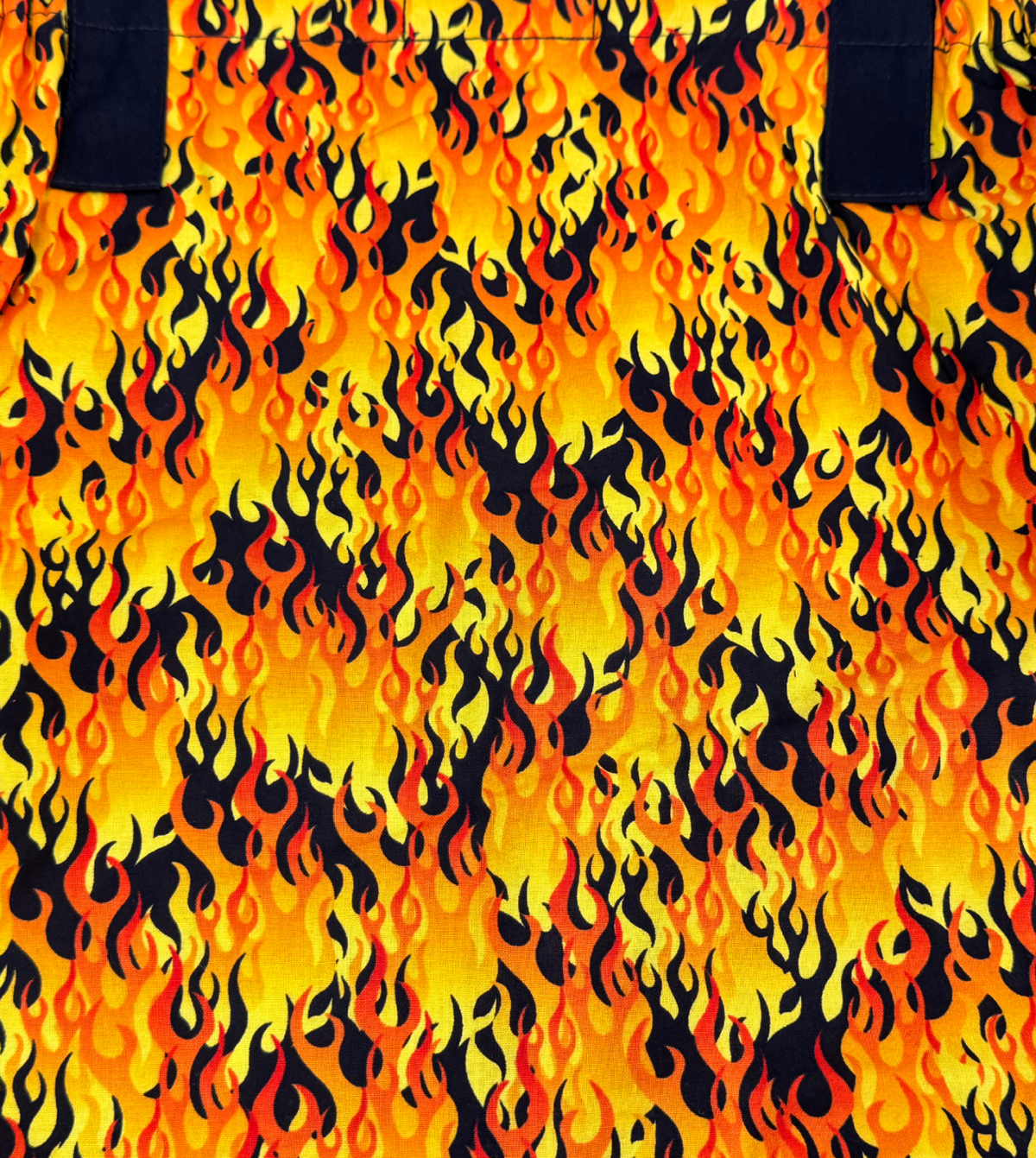 Eco-Friendly Tote Bags with Multiple Pockets and Amazing Patterns - Raw Flames