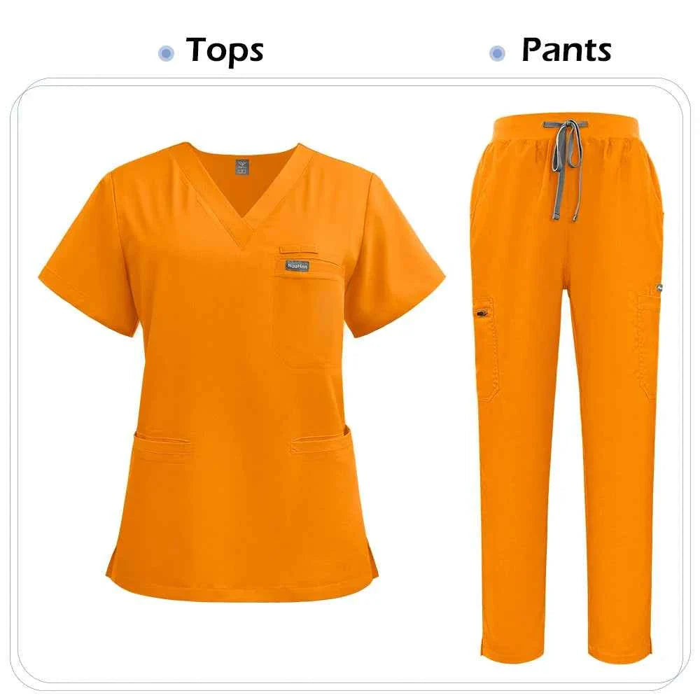 Niaahinn Women's Medical Uniform Scrub Set