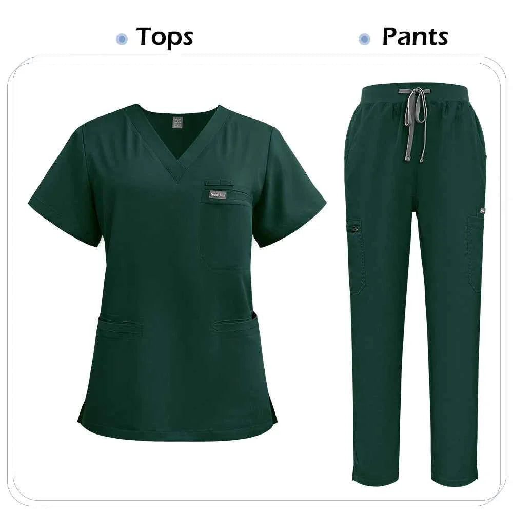 Niaahinn Women's Medical Uniform Scrub Set