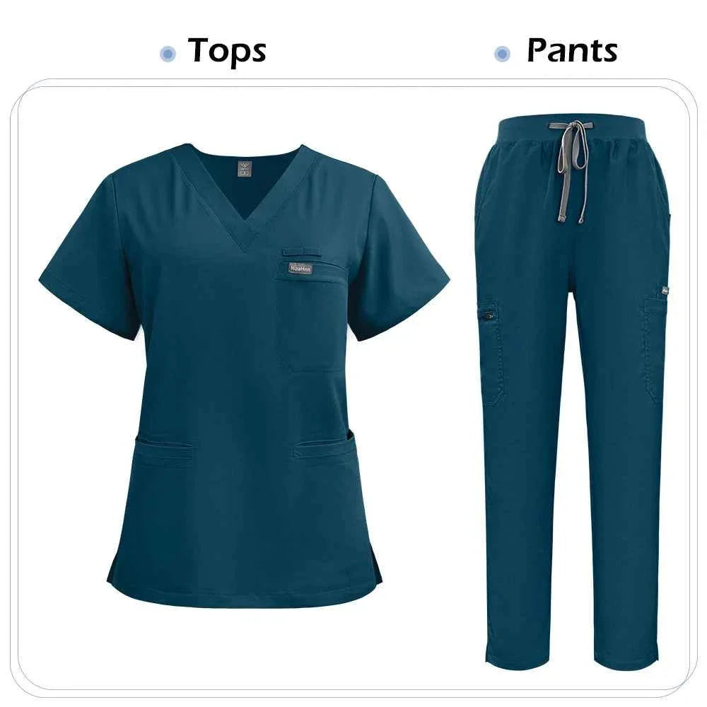 Niaahinn Women's Medical Uniform Scrub Set