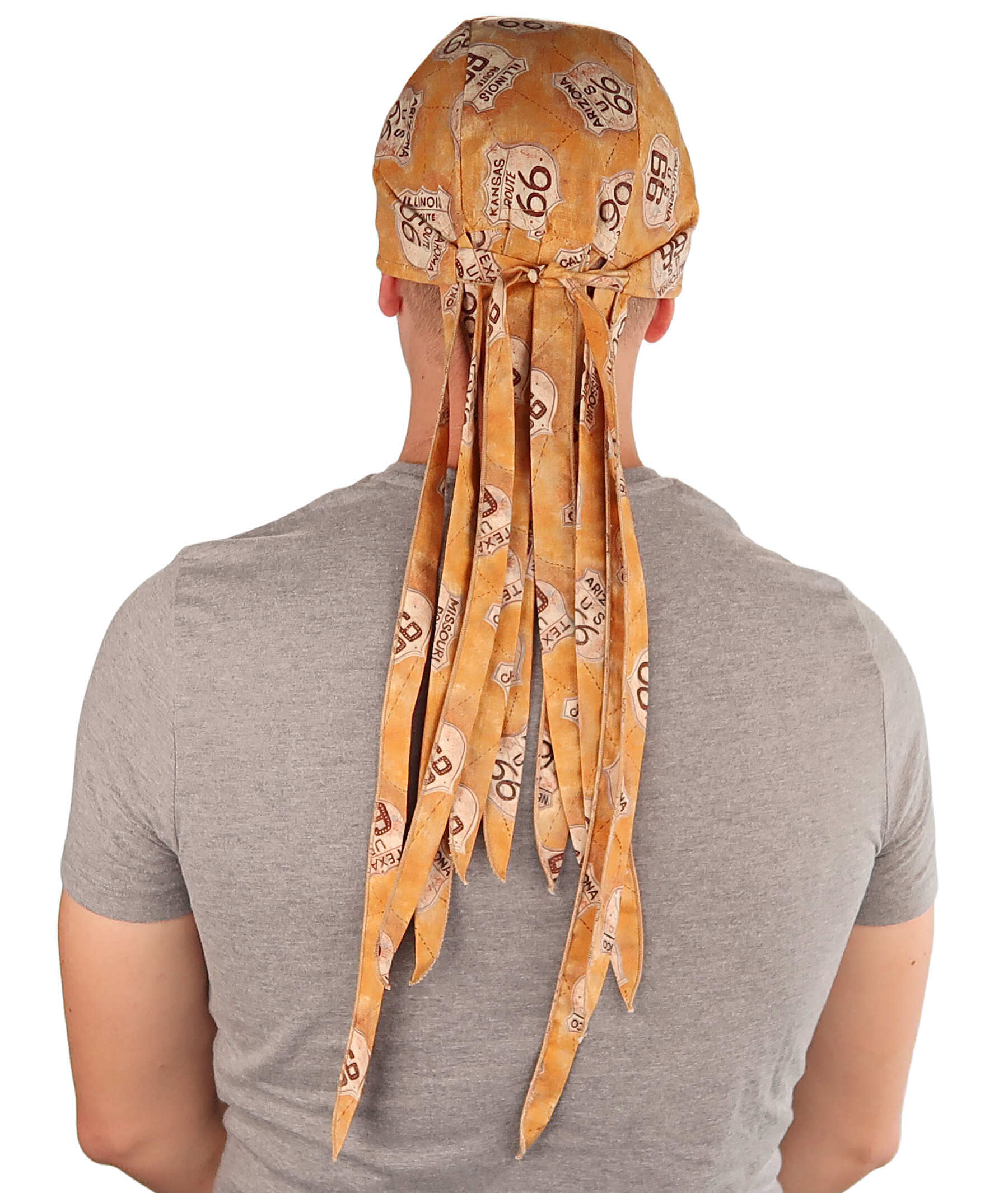 Nomad 10 Skull Cap - Rockstar Style for the Open Road - American Made - Desert Route 66 Nomad 10 Skull Caps