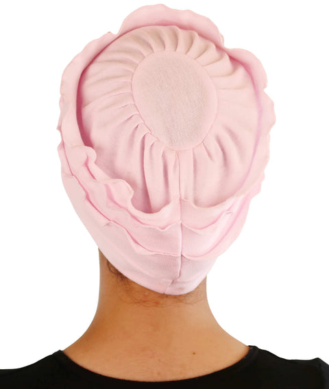 Sophia Ruffle Cap - Pink - Comfort Caps - Sparkling EARTH
