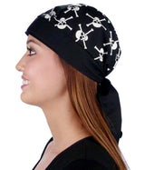 Classic Skull Cap - Skull & Cross Bones (Glow In The Dark)