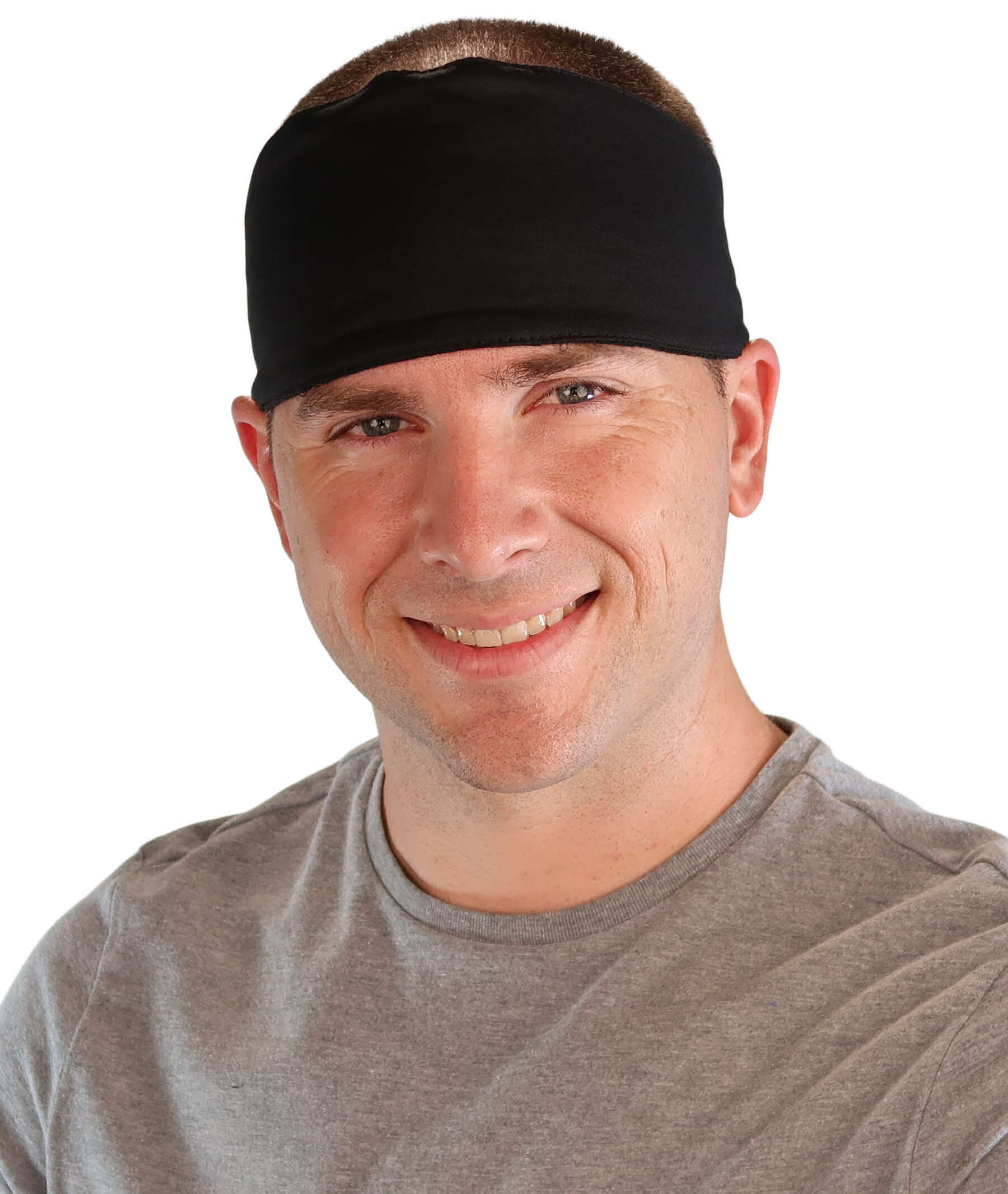 Imported Chop Top Doo Wrap – Bold Biker Fashion Bandana with Lightweight Fit - Solid Black Imported Chop Tops