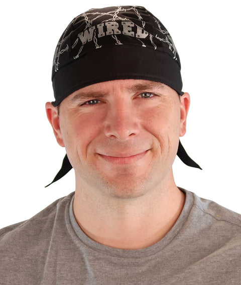 Classic Skull Cap - Wired on Black