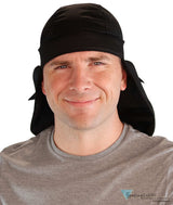 Airflow For Maximum Comfort: Desert Skull Cap - Black Caps