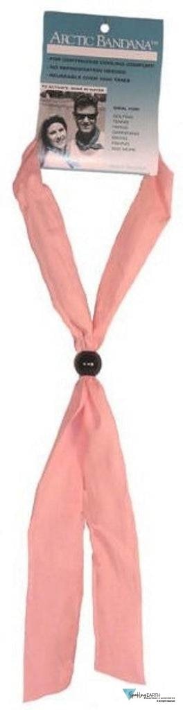 Arctic Bandana Neck Cooling Tie  - Solid Light Pink - Sparkling EARTH