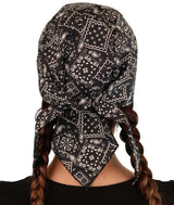 Classic Skull Cap - Blazing Bandana Black