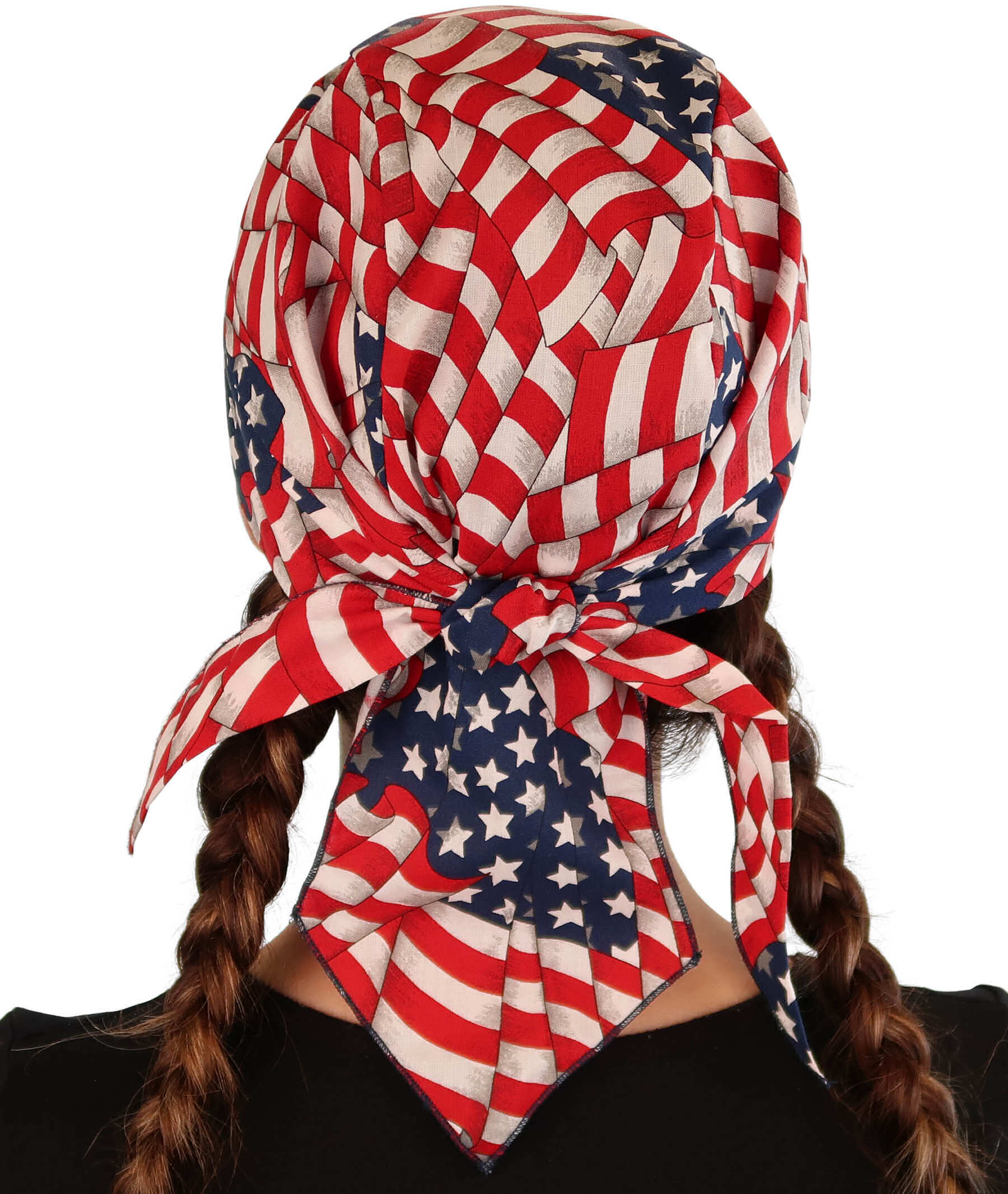 Extra Deep Grand Skull Cap – Sweatband-Free Made in USA - Stars & Stripes Grand Skull Caps