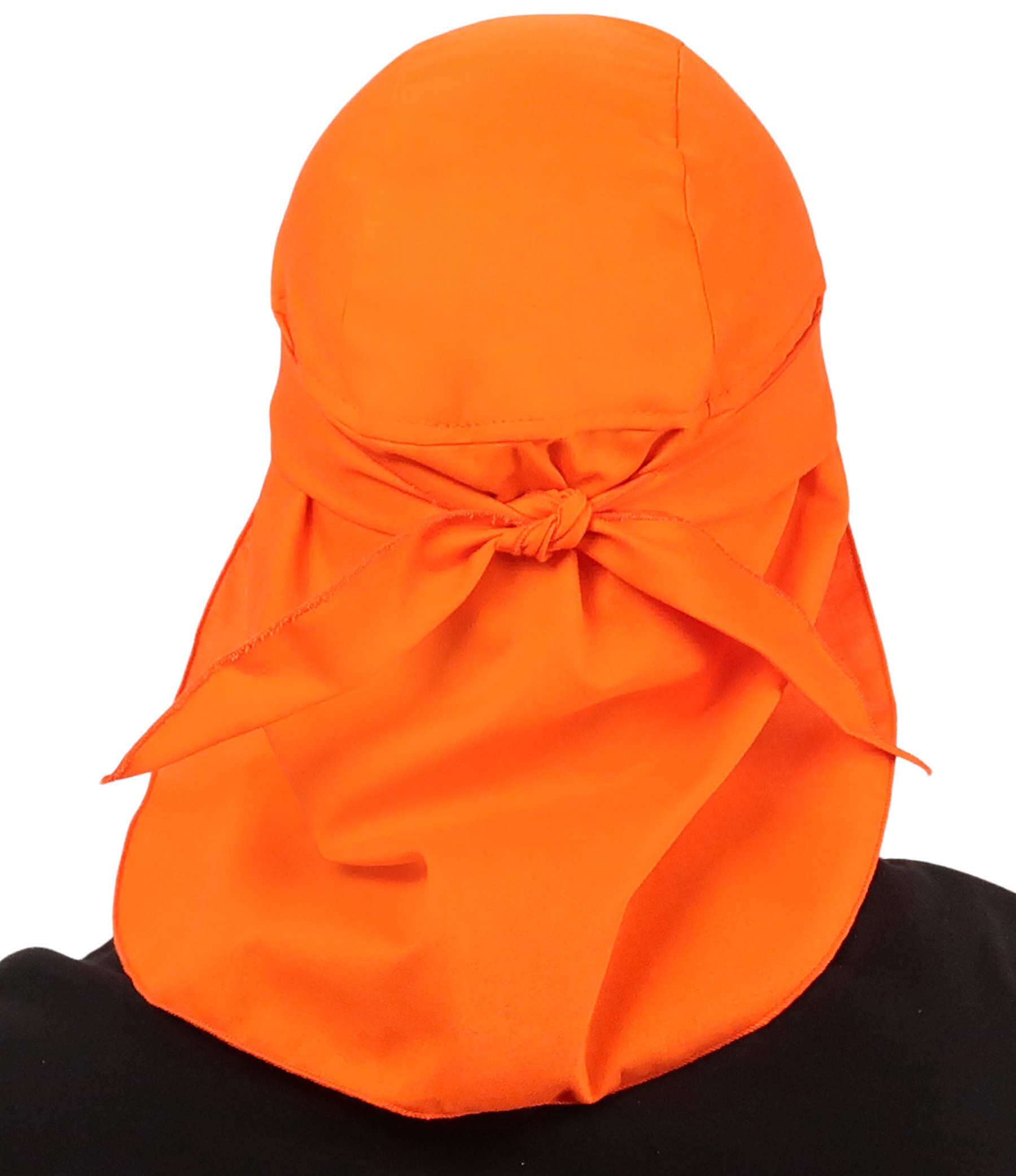 Desert Skull Cap: The Perfect Sun Protection for Outdoor Activities Biker Style Headwraps Doo - Safety Orange Desert