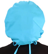 Banded Bouffant Surgical Scrub Cap - Peacock Blue