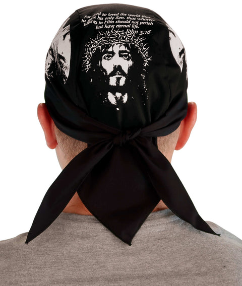 Breathable Cotton Skull Caps - Screen Printed John 3:16 - Classic Skull Caps - Sparkling EARTH