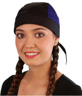 Classic Skull Cap - Purple and Black Air Flow (Mesh Sides)