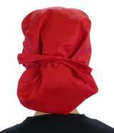 Big Hair Surgical Scrub Cap - Red