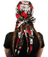 Nomad 10 Skull Cap - Skulls & Roses