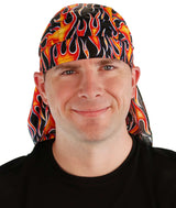 Desert Skull Cap: The Perfect Sun Protection for Outdoor Activities - Hot Rod Flames - Desert Skull Caps - Sparkling EARTH