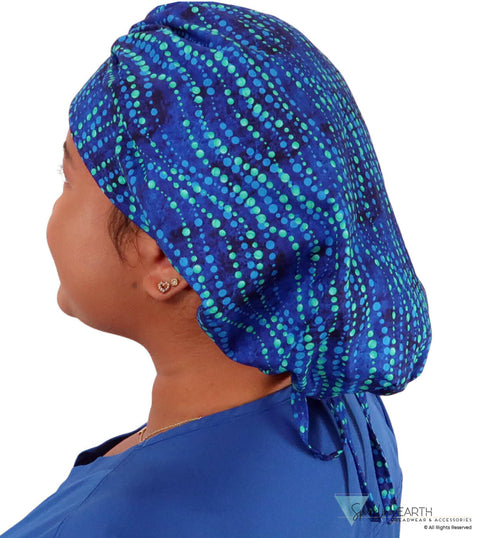 Banded Bouffant Surgical Scrub Cap - Bubble Beads Caps