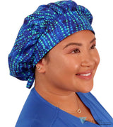 Banded Bouffant Surgical Scrub Cap - Bubble Beads Caps