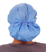 Disposable Banded Bouffant - Ceil Blue 25 pcs.