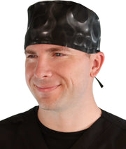Surgical Cap - Ghost Skulls on Black - Surgical Scrub Caps - Sparkling EARTH