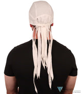 Bold Nicole Nomad 10 Skull Cap - Stylish for Bikers and Hair Loss - USA Made - Solid White Nicole Nomad 10 Skull Caps