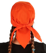 Breathable Cotton Skull Caps Blaze Orange Classic Skull Caps