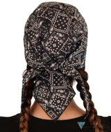 Breathable Cotton Skull Caps - Blazing Bandana Black Classic Skull Caps