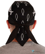 Breathable Cotton Skull Caps - Christian Fish Jesus - Classic Skull Caps - Sparkling EARTH