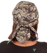 Breathable Cotton Skull Caps - Combat Camo - Classic Skull Caps - Sparkling EARTH