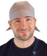 Breathable Cotton Skull Caps - Light Grey - Classic Skull Caps - Sparkling EARTH