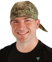 Breathable Cotton Skull Caps - Multi Camo - Classic Skull Caps - Sparkling EARTH