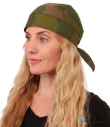 Breathable Cotton Skull Caps Norway Woodland Camo Classic Skull Caps