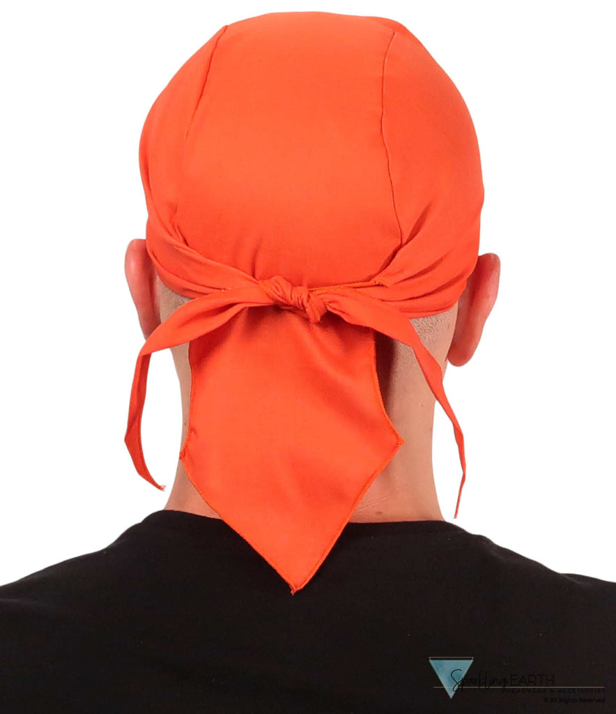 Breathable Cotton Skull Caps: Perfect for Any Activity - Burnt Orange Classic Skull Caps