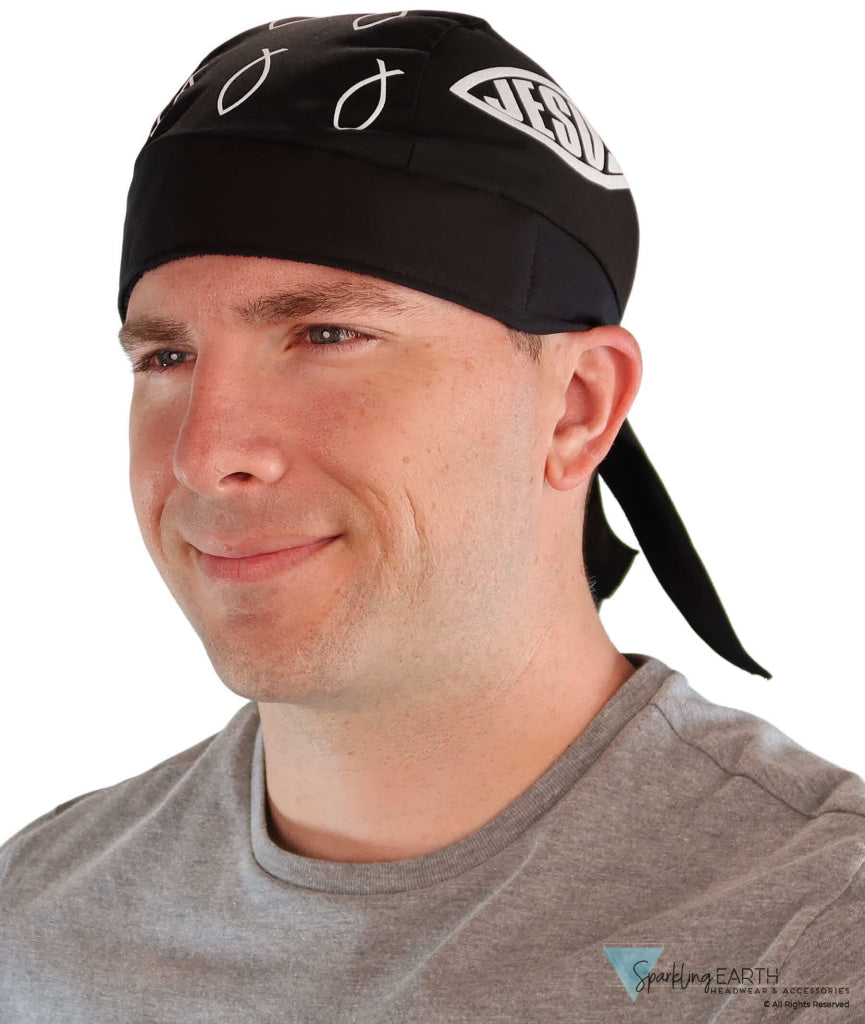Breathable Cotton Skull Caps: Perfect for Any Activity - Christian Fish Jesus Classic Skull Caps