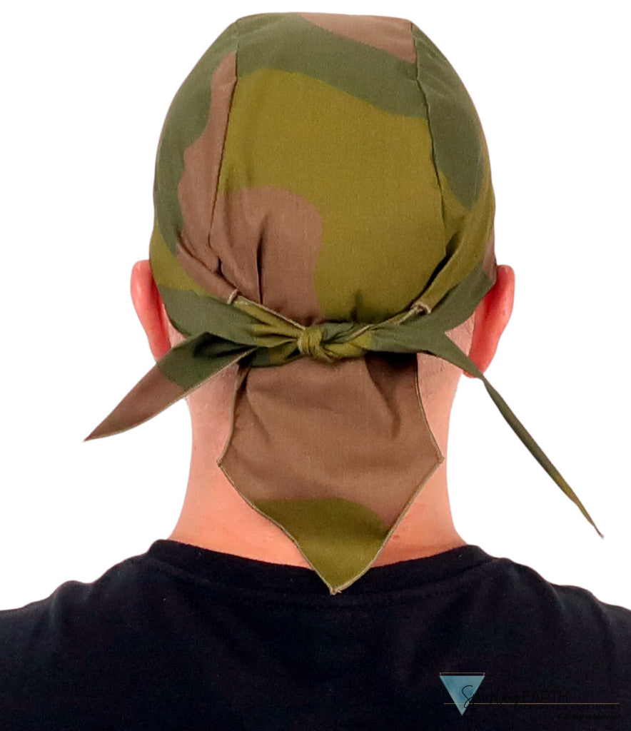 Breathable Cotton Skull Caps: Perfect for Any Activity - Norway Woodland Camo Classic Skull Caps