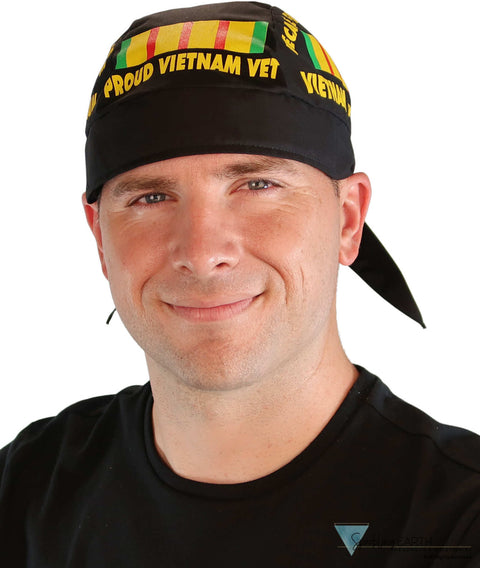 Breathable Cotton Skull Caps: Perfect for Any Activity  - Proud Vietnam Veteran - Classic Skull Caps - Sparkling EARTH