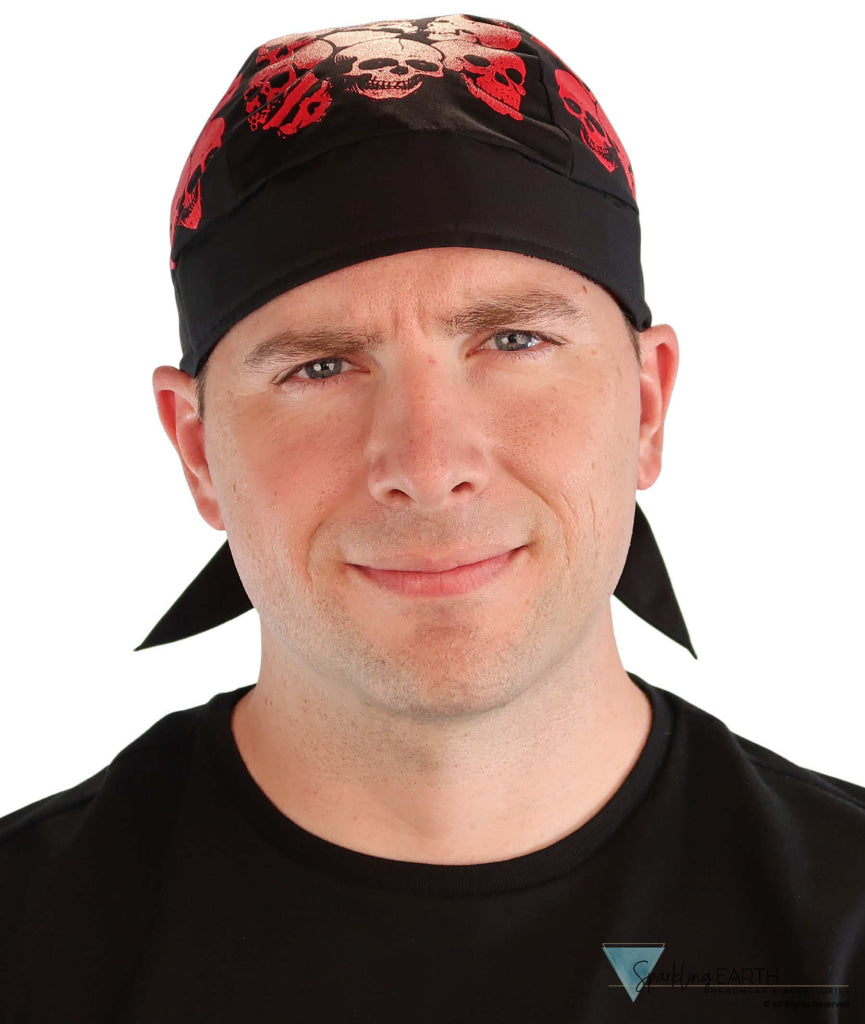 Breathable Cotton Skull Caps: Perfect for Any Activity - Small Skull Red Classic Skull Caps
