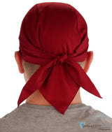 Breathable Cotton Skull Caps - Red Wine Classic Skull Caps