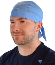 Breathable Cotton Skull Caps - Sky Blue - Classic Skull Caps - Sparkling EARTH