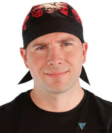 Breathable Cotton Skull Caps - Small Skull Red Classic Skull Caps