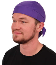Classic Skull Cap - Solid Purple - Classic Skull Caps - Sparkling EARTH