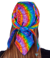 Breathable Cotton Skull Caps Tie Dye Classic Skull Caps