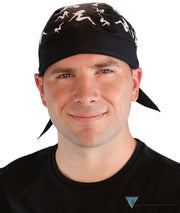 Breathable Cotton Skull Caps - Tossed Mud Flap Lady Classic Skull Caps