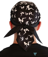 Breathable Cotton Skull Caps Tossed Mud Flap Lady Classic Skull Caps